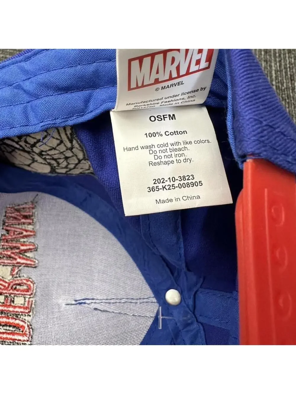 Marvel Kid's Multi and Blue Hat